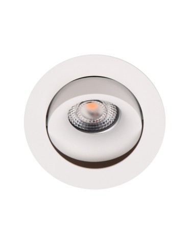 Maxlight Oprawa Wpustowa Bellatrix Tilted Biała - Bez Modułu Świetlnego LED H0112 H0117