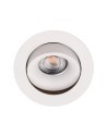 Maxlight Oprawa Wpustowa Bellatrix Tilted Biała - Bez Modułu Świetlnego LED H0112 H0117