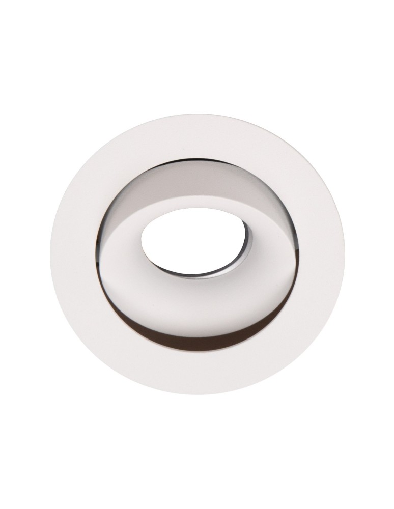 Maxlight Oprawa Wpustowa Bellatrix Tilted Biała - Bez Modułu Świetlnego LED H0112 H0117