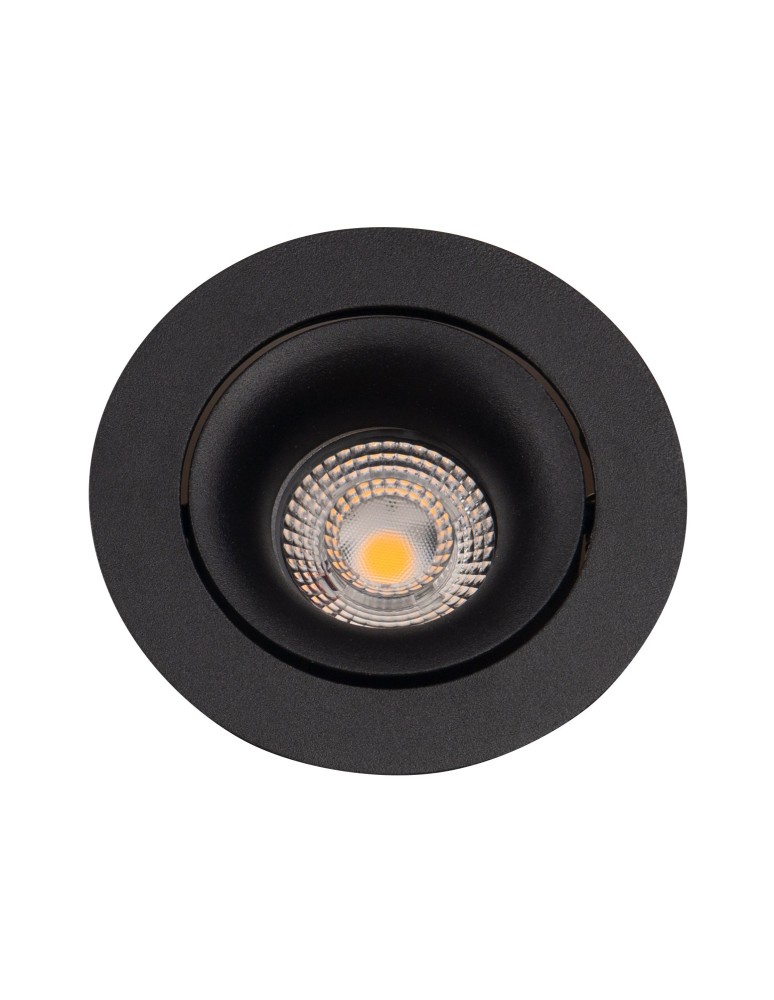 Maxlight Oprawa Wpustowa Bellatrix Tilted Czarna - Bez Modułu Świetlnego LED H0112 H0118