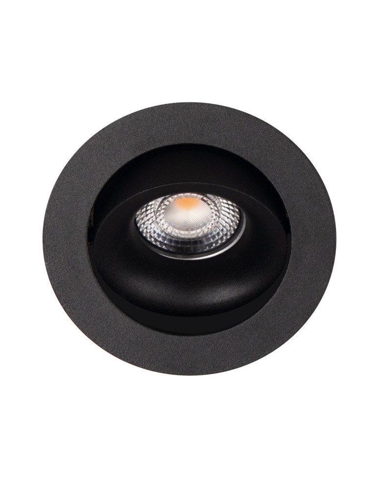 Maxlight Oprawa Wpustowa Bellatrix Tilted Czarna - Bez Modułu Świetlnego LED H0112 H0118