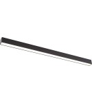Lampy sufitowe nowoczesne - Maxlight Lampa Sufitowa Linear Black 36W 3000K Ściemnialna C0175D - produkt 1