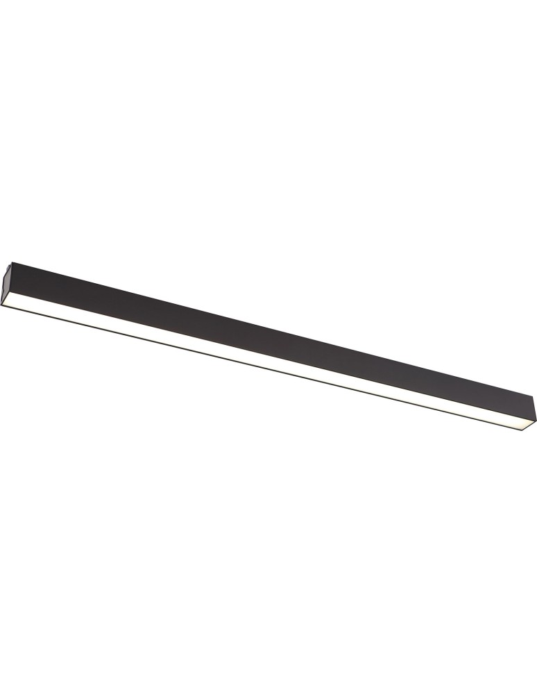 Lampy sufitowe nowoczesne - Maxlight Lampa Sufitowa Linear Black 36W 3000K Ściemnialna C0175D - produkt kolory-swiatla.pl 1