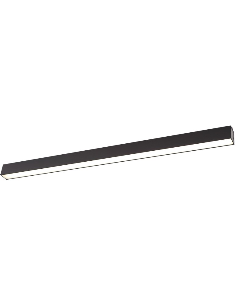 Lampy sufitowe nowoczesne - Maxlight Lampa Sufitowa Linear Black 36W 3000K Ściemnialna C0175D - produkt kolory-swiatla.pl 2