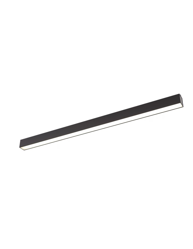 Lampy sufitowe nowoczesne - Maxlight Lampa Sufitowa Linear Black 36W 3000K Ściemnialna C0175D - produkt kolory-swiatla.pl 3