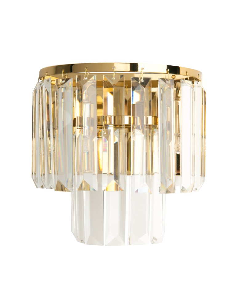 Kinkiety glamour - Maxlight Kinkiet Monaco Złoty W0288 - produkt kolory-swiatla.pl 1