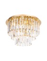 Maxlight Plafon Monaco Złoty Ø 42 cm C0205