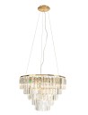 Maxlight Lampa Wisząca Monaco Złota Ø 60 cm P0424