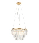 Lampy wiszące - Maxlight Lampa Wisząca Monaco Złota Ø 42 cm P0423 - product 1