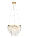 Maxlight Lampa Wisząca Monaco Złota Ø 42 cm P0423