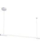 Lampy wiszące LED - Maxlight Lampa Wisząca Organic Horizon 100cm Biała Ściemnialna P0357D - produkt 1