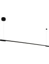 Maxlight Lampa Wisząca Organic Horizon 150cm Czarna Ściemnialna P0358D