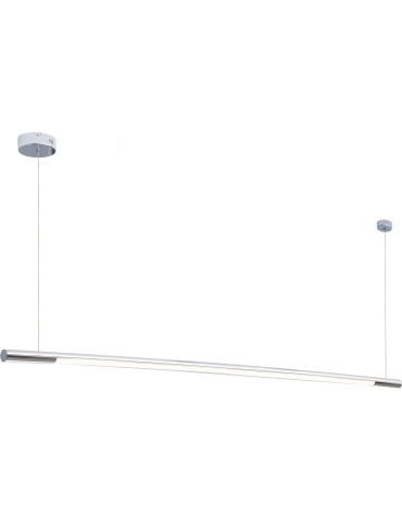Maxlight Lampa Wisząca Organic Horizon 150cm Chrom Ściemnialna P0359D