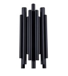 Kinkiety tuby - Maxlight Kinkiet Organic Czarny Ściemnialny W0286D - produkt 1