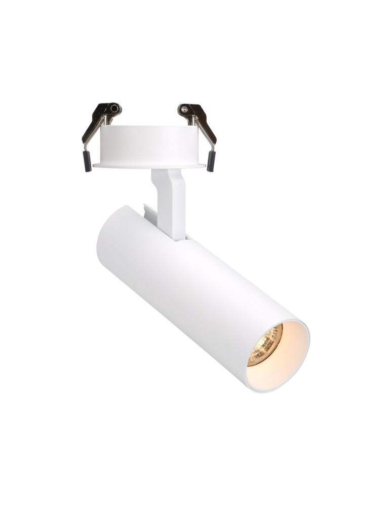 Reflektory wpuszczane w sufit - Maxlight Lampa Wpuszczana Shinemaker Biała- Ściemnialna H0119 - produkt kolory-swiatla.pl 1