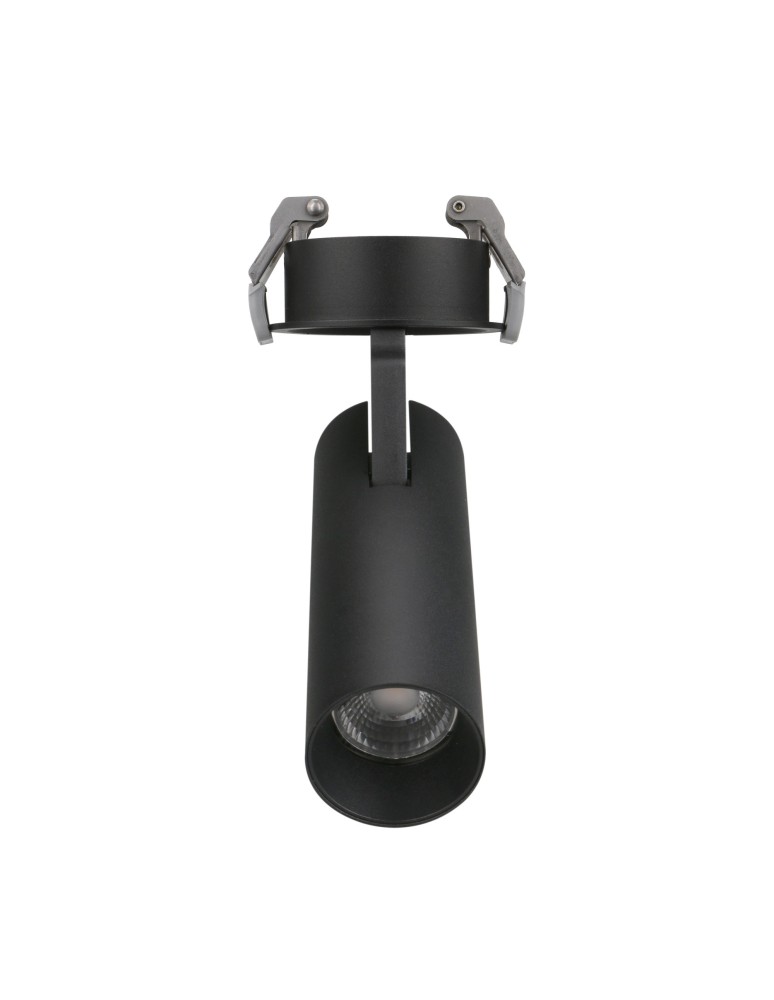 Reflektory wpuszczane w sufit - Maxlight Lampa Wpuszczana Shinemaker Czarna- Ściemnialna H0120 - produkt kolory-swiatla.pl 1