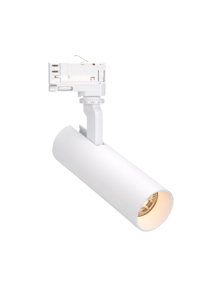 Lampy do szynoprzewodów 3 fazowych - Maxlight Lampa Do Szynoprzewodu Shinemaker Biała- Ściemnialna S0015 - produkt kolory-swiatla.pl 1