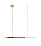 Lampy wiszące LED - Maxlight Lampa Wisząca Trio 1 Złota Ściemnialna P0425D - produkt 1