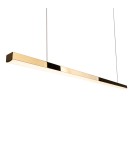 Lampy wiszące LED - Maxlight Lampa Wisząca Trio 1 Złota Ściemnialna P0425D - produkt 3