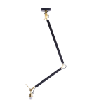 Azzardo ZYTA M PENDANT LAMPBODY BK/GO 1xE27 Sufitowa Ramię Ruchome Bez Abażuru Czarny Złoty AZ4192 Azzardo ZYTA M PENDANT LAMPBODY BK/GO 1xE27 Sufitowa Ramię Ruchome Bez Abażuru Czarny Złoty AZ4192