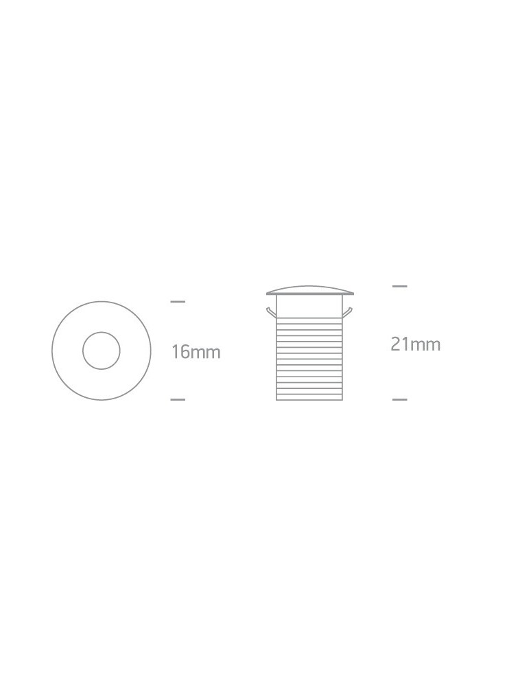 Lampy podtynkowe hermetyczne - One Light Wpust sufitowy czarny LED Kamari IP44 - product kolory-swiatla.pl 2