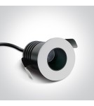 Lampy zewnętrzne podtynkowe - One Light wpust Drios biały światło białe 10102H/W/C IP65 - product 2