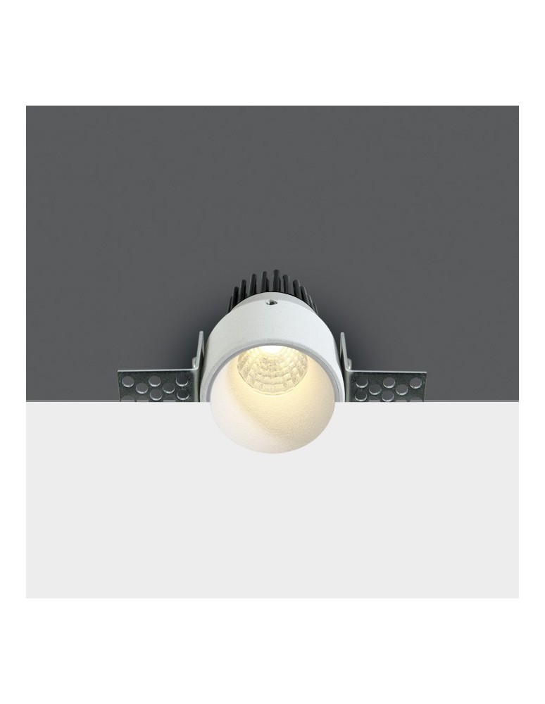 Lampy podtynkowe bezramkowe - trimless - One Light Wpust LED biały Lakatamia biały środek 10103BTR/W/W - produkt kolory-swiatla.pl 1