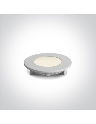 One Light Wpust LED biały wąski Lefkara 10103FA/W/C