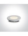 One Light Wpust LED biały wąski Lefkara 10103FA/W/C
