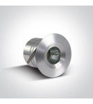 Lampy podtynkowe hermetyczne - One Light Wpust do łazienki LED aluminium Polis 10103P/AL/D IP65 - product 2