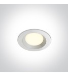 Lampy podtynkowe - oczka - One Light Wpust biały LED Odu 10103T/W/C - produkt 1