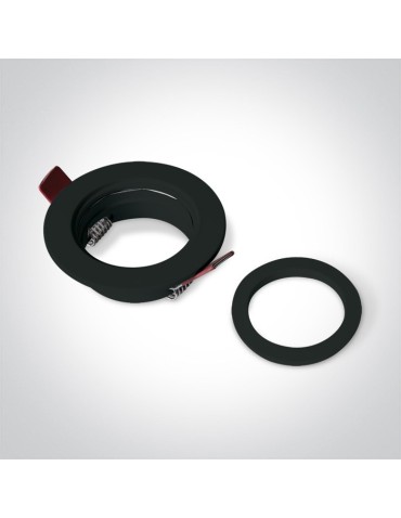 One Light Oprawa sufitowa czarna oczko Perisa 10105A1/B - produkt 2