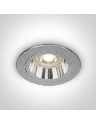 One Light Wpust oprawka sufitowa aluminiowa Jalia 10105ALG/AL