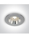 One Light Wpust oprawka sufitowa aluminiowa Jalia 10105ALG/AL