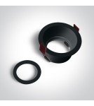 Lampy podtynkowe - oczka - One Light Oprawka wpuszczana czarna oczko Meladia 10105D4/B - produkt 2
