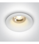 Lampy podtynkowe - oczka - One Light Oprawa do zabudowy biała Filousa 10105DG/W - product 1