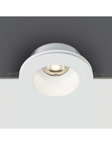 One Light Lampa do zabudowy gipsowa biała Drimu 10105GT2