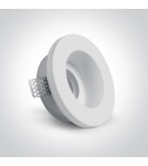 Lampy podtynkowe bezramkowe - trimless - One Light Lampa do zabudowy gipsowa biała Drimu 10105GT2 - produkt 2