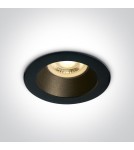 Lampy podtynkowe - oczka - One Light Lampa wpuszczana czarna Kanawi 10105M/B/B - product 1