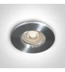 Lampy podtynkowe hermetyczne - One Light Lampa do łazienki aluminiowa Nikolaos 10105R1/AL IP65 - product 1
