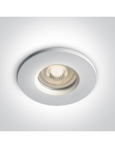 One Light Lampa do łazienki biała Nikolaos 10105R1/W IP65