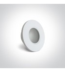 Lampy podtynkowe hermetyczne - One Light Oprawa wpuszczana biała do łazienki Filousa 10105R1P/W IP65 - product 2