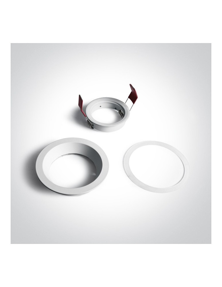 Lampy podtynkowe hermetyczne - One Light Oprawa wpuszczana do łazienki Kedares 10105R2/W IP65 - product kolory-swiatla.pl 2