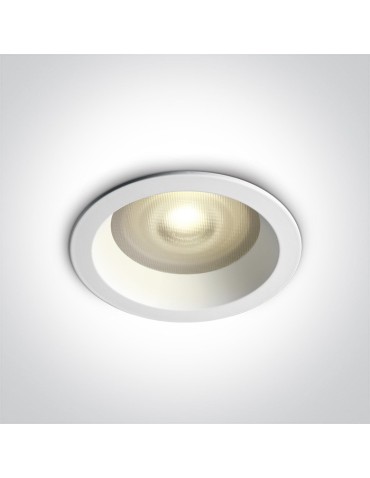 One Light Oprawa wpuszczana do łazienki pryzmat Kedares 10105R2P/W IP65