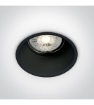 Lampy podtynkowe - oczka - One Light Wpuszczana lampa czarna Chulu 10105TG/B - produkt 1