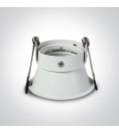 Lampy podtynkowe - oczka - One Light Wpuszczana lampa biała Chulu 10105TG/W - product 2