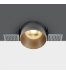 Lampy podtynkowe bezramkowe - trimless - One Light Lampa wpuszczana mosiężna Potamos 10105TR/BS - produkt 1