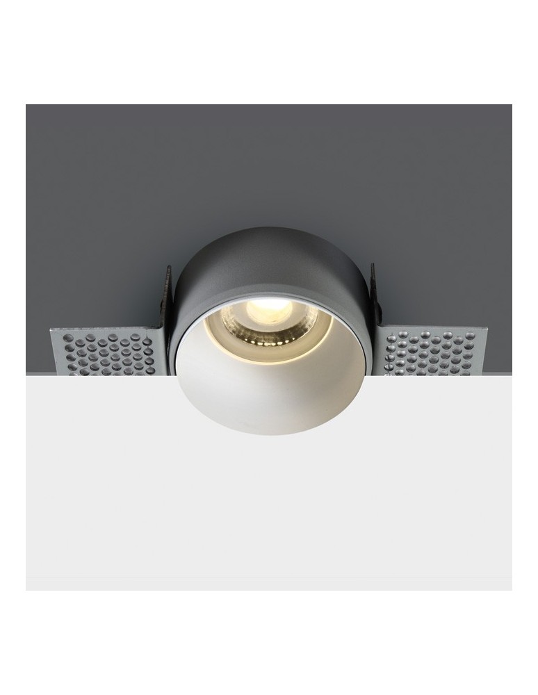 Lampy podtynkowe bezramkowe - trimless - One Light Lampa wpuszczana biała Potamos 10105TR/W - produkt kolory-swiatla.pl 1