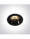One Light Oprawa sufitowa LED czarna ELEDio 10106DC/B/W