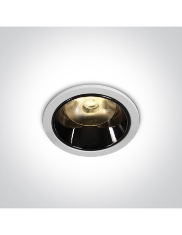 One Light Oprawa sufitowa LED biała ELEDio 10106DC/W/W